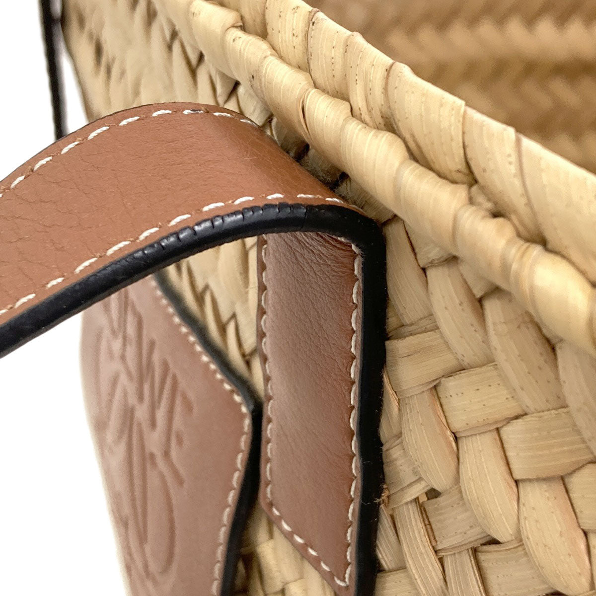 LOEWE Basket bag Handbag Calf Palm leafLadies [Used]