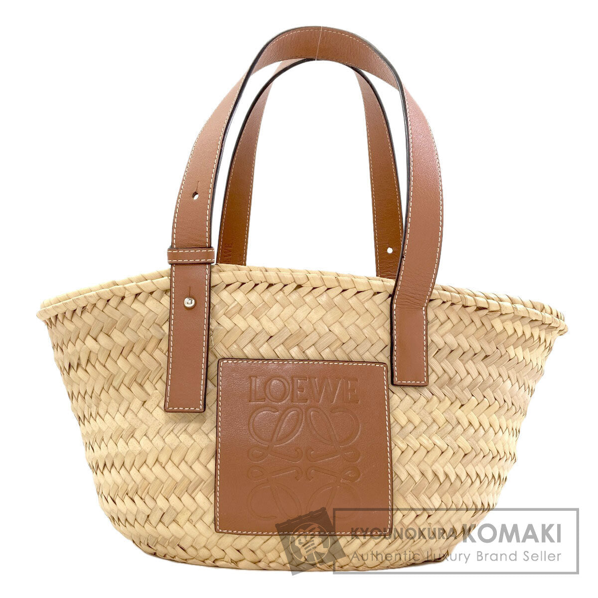 LOEWE Basket bag Handbag Calf Palm leafLadies [Used]