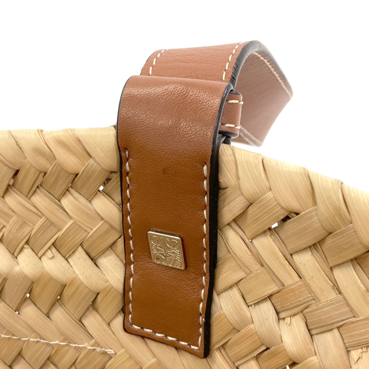 LOEWE Basket bag Handbag Calf Palm leafLadies [Used]