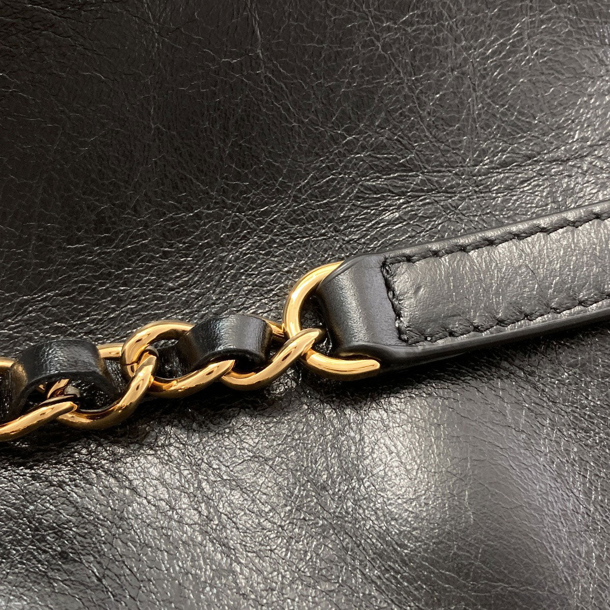VERSACE medusa logo Tote Bag Calf Ladies [Used]