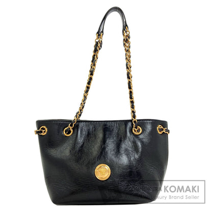 VERSACE medusa logo Tote Bag Calf Ladies [Used]