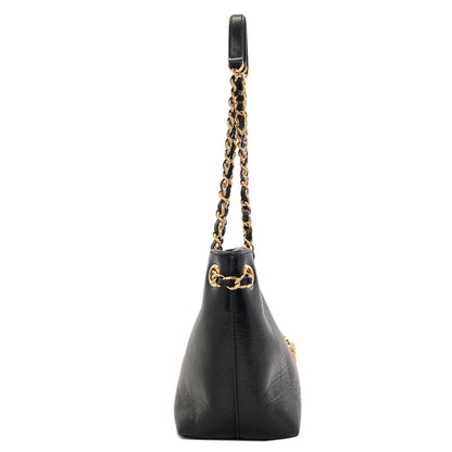 VERSACE medusa logo Tote Bag Calf Ladies [Used]
