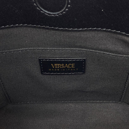 VERSACE medusa logo Tote Bag Calf Ladies [Used]