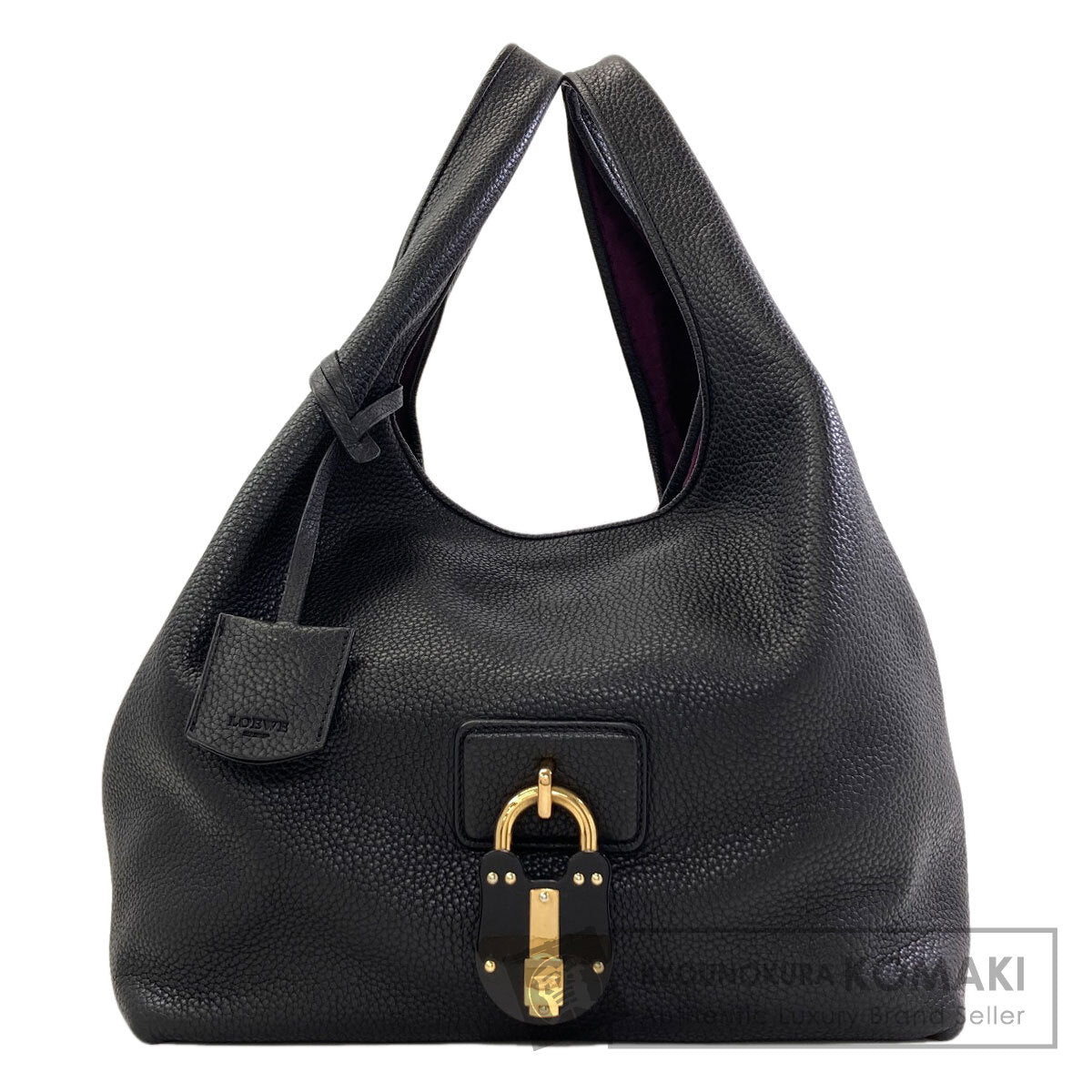 LOEWE Calle Cadena motif Tote Bag Calf Ladies [Used]