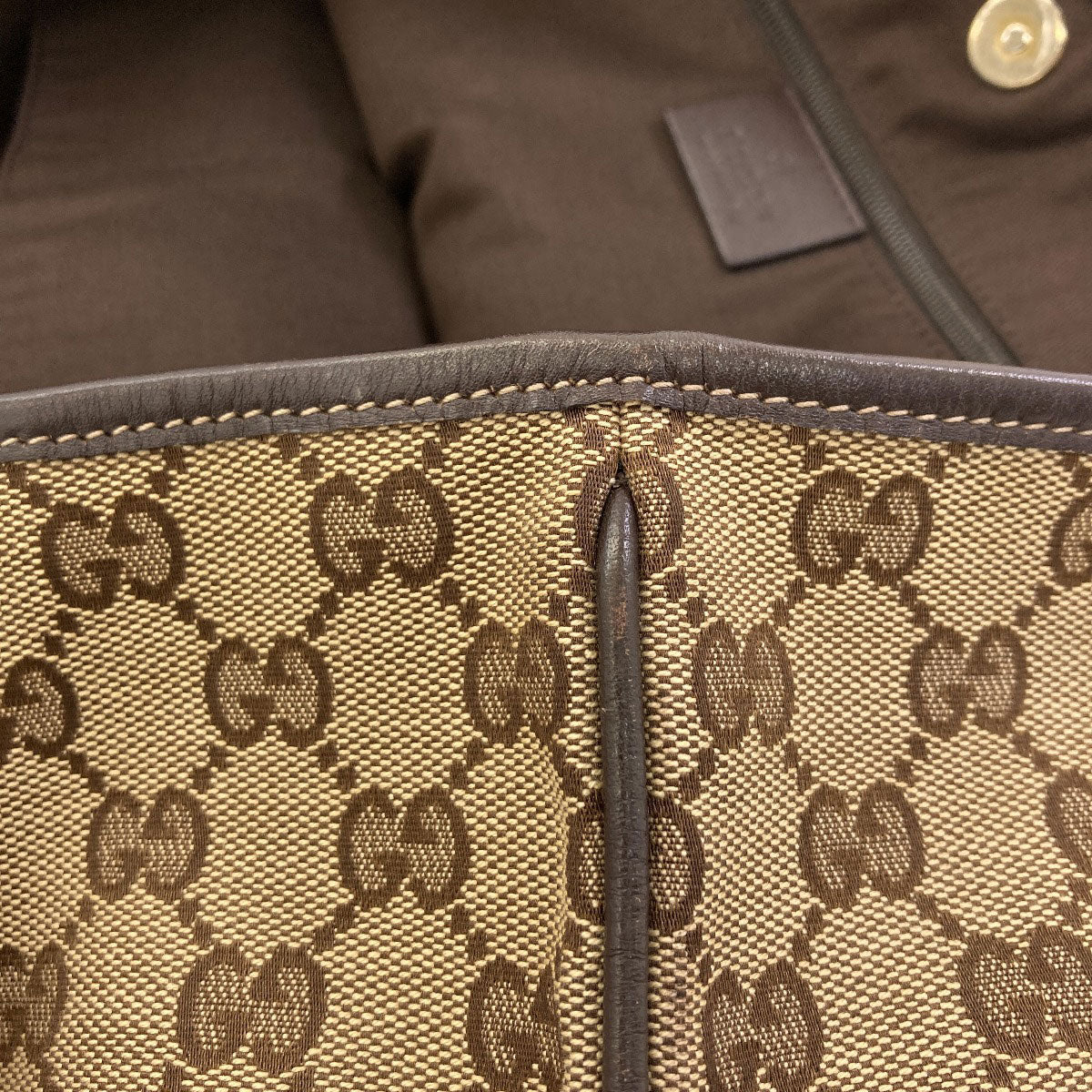 GUCCI 169946 New Britt GG Tote Bag Canvas Ladies [Used]