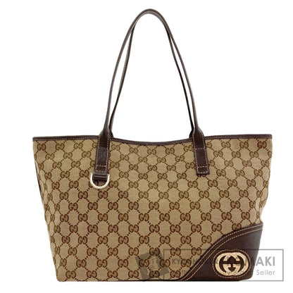 GUCCI 169946 New Britt GG Tote Bag Canvas Ladies [Used]