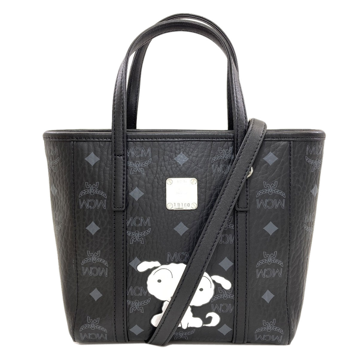 MCM Toni Top Zip Shop Bag - Crayon Shin-chan Collaboration - 2-Way Handbag PVC Ladies [Used]