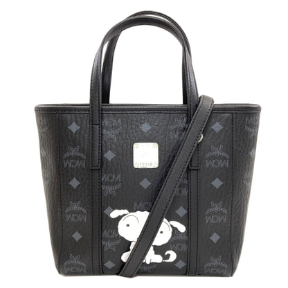 MCM Toni Top Zip Shop Bag - Crayon Shin-chan Collaboration - 2-Way Handbag PVC Ladies [Used]