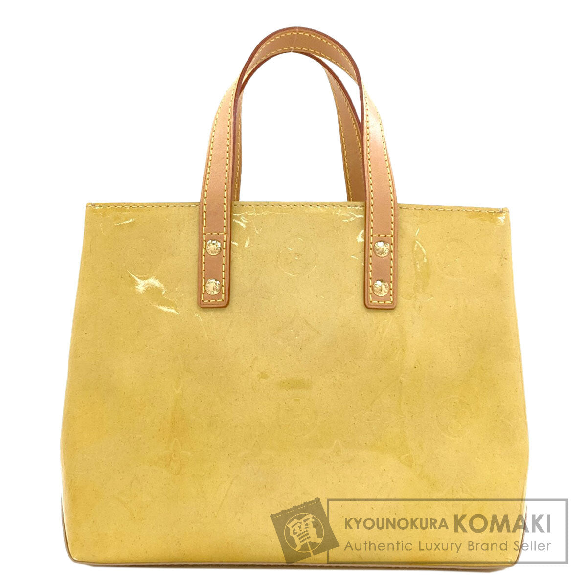 LOUIS VUITTON M91144 Lead PM Handbag Vernis Ladies [Used]
