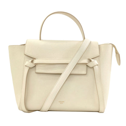 CELINE Micro 2WAY Belt Bag Handbag Calf Ladies [Used]