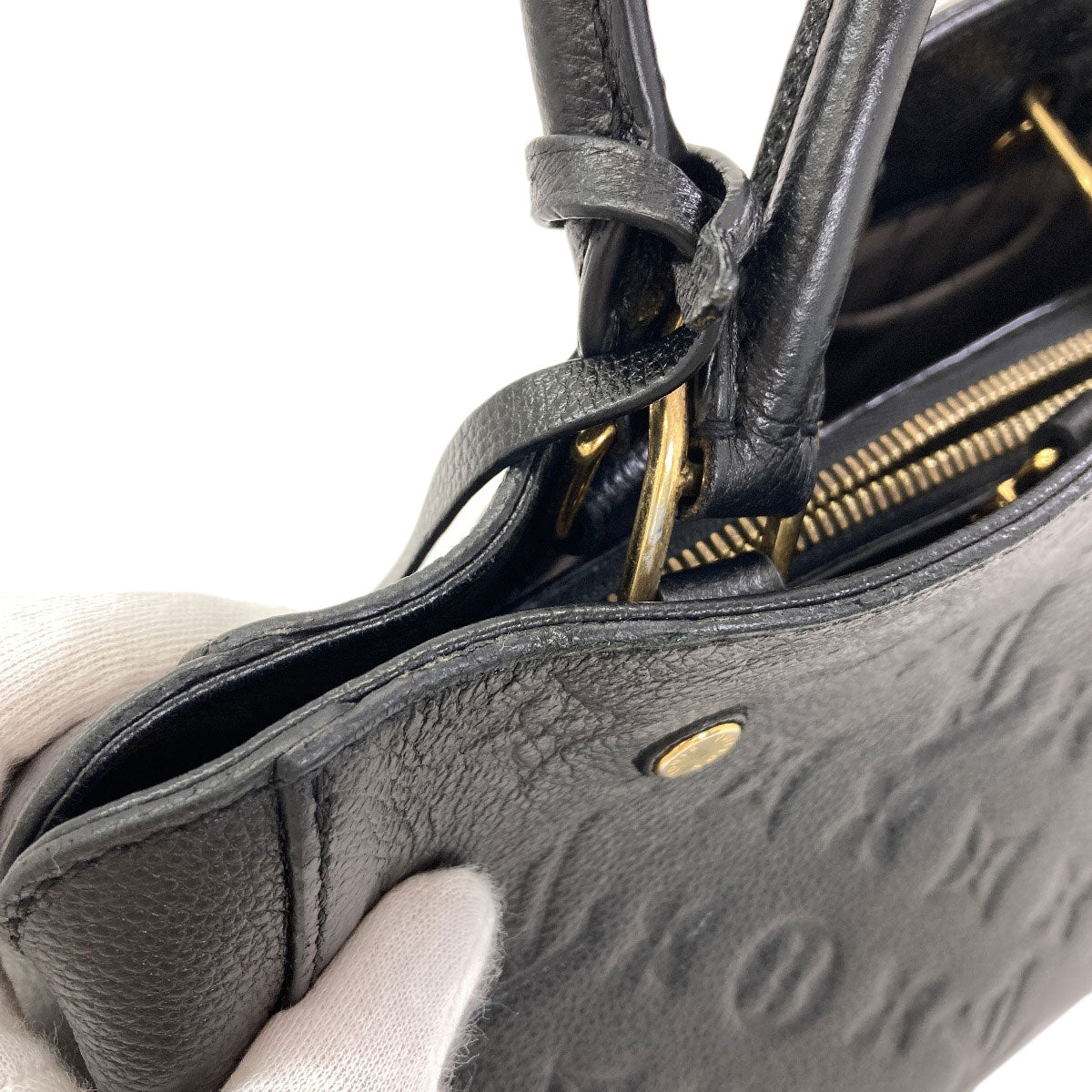 LOUIS VUITTON M41053 Montaigne BB Handbag Empreinte Ladies [Used]