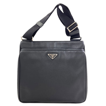 PRADA Logo Hardware Shoulder Bag Calf Ladies [Used]
