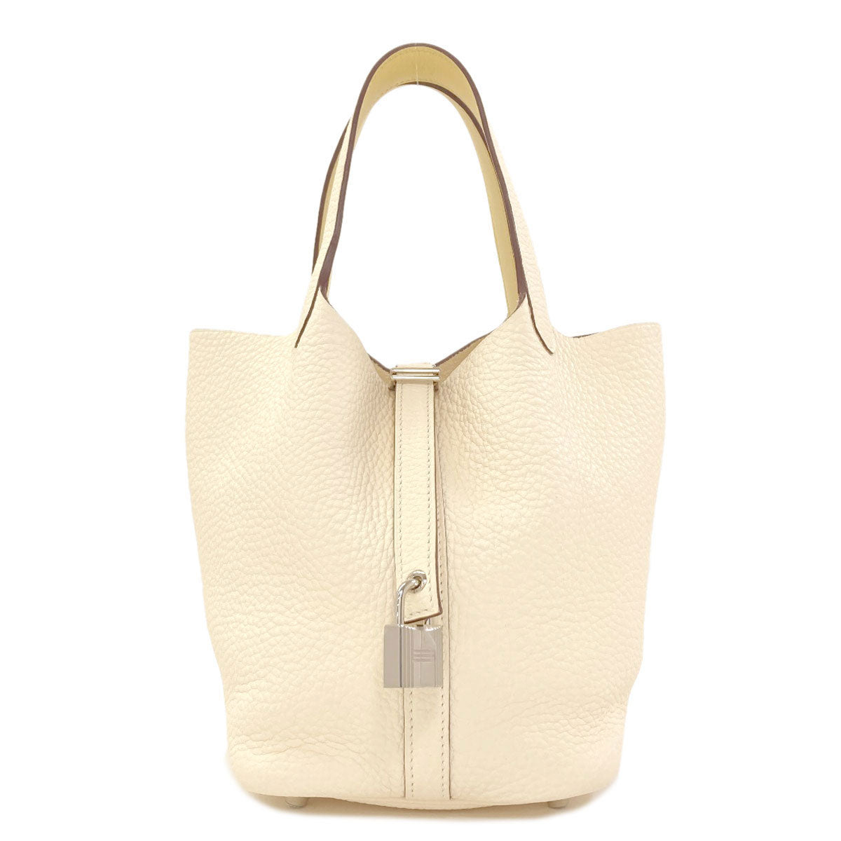 HERMES Picotin Lock PM SilverHardware Handbag Taurillon Clemence Ladies [Used]