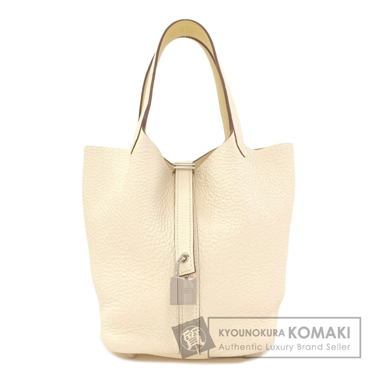 HERMES Picotin Lock PM SilverHardware Handbag Taurillon Clemence Ladies [Used]