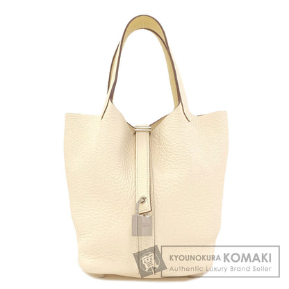 HERMES Picotin Lock PM SilverHardware Handbag Taurillon Clemence Ladies [Used]