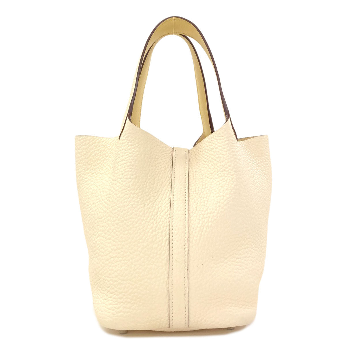 HERMES Picotin Lock PM SilverHardware Handbag Taurillon Clemence Ladies [Used]