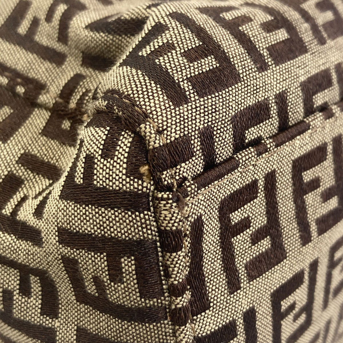 FENDI Zucchinopattern Tote Bag Canvas Ladies [Used]