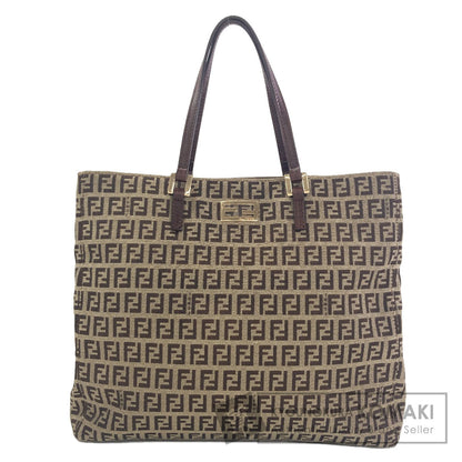 FENDI Zucchinopattern Tote Bag Canvas Ladies [Used]