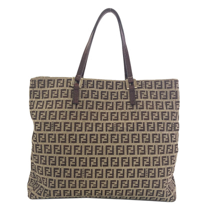 FENDI Zucchinopattern Tote Bag Canvas Ladies [Used]