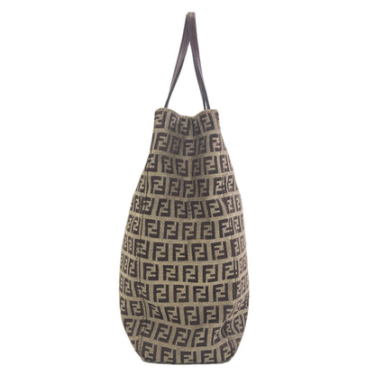 FENDI Zucchinopattern Tote Bag Canvas Ladies [Used]