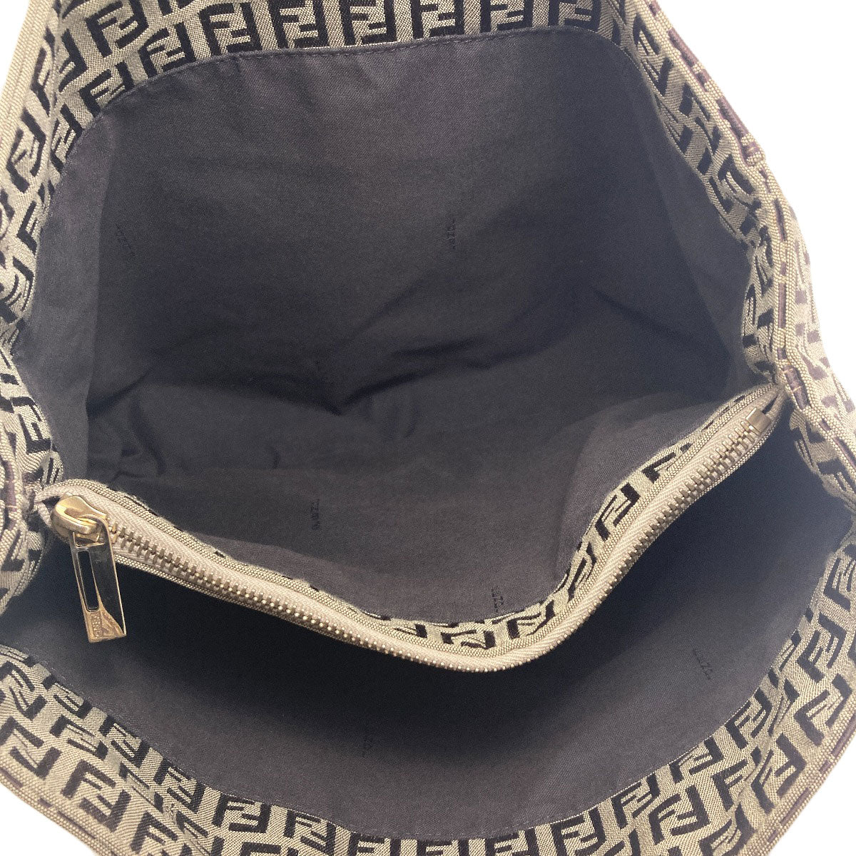 FENDI Zucchinopattern Tote Bag Canvas Ladies [Used]
