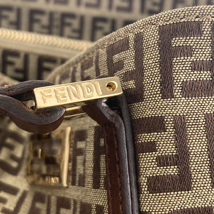 FENDI Zucchinopattern Tote Bag Canvas Ladies [Used]