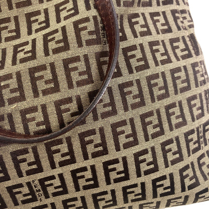 FENDI Zucchinopattern Tote Bag Canvas Ladies [Used]