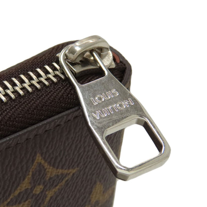 LOUIS VUITTON M27226 Zippy Wallet Horizontal Long wallet (with coin pocket) Monogram canvas Ladies [Used]