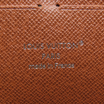 LOUIS VUITTON M27226 Zippy Wallet Horizontal Long wallet (with coin pocket) Monogram canvas Ladies [Used]
