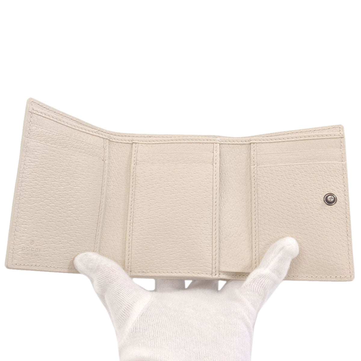 GUCCI 769225 GG Supreme Tri-fold wallet (with Coin Pocket) PVC Ladies [Used]