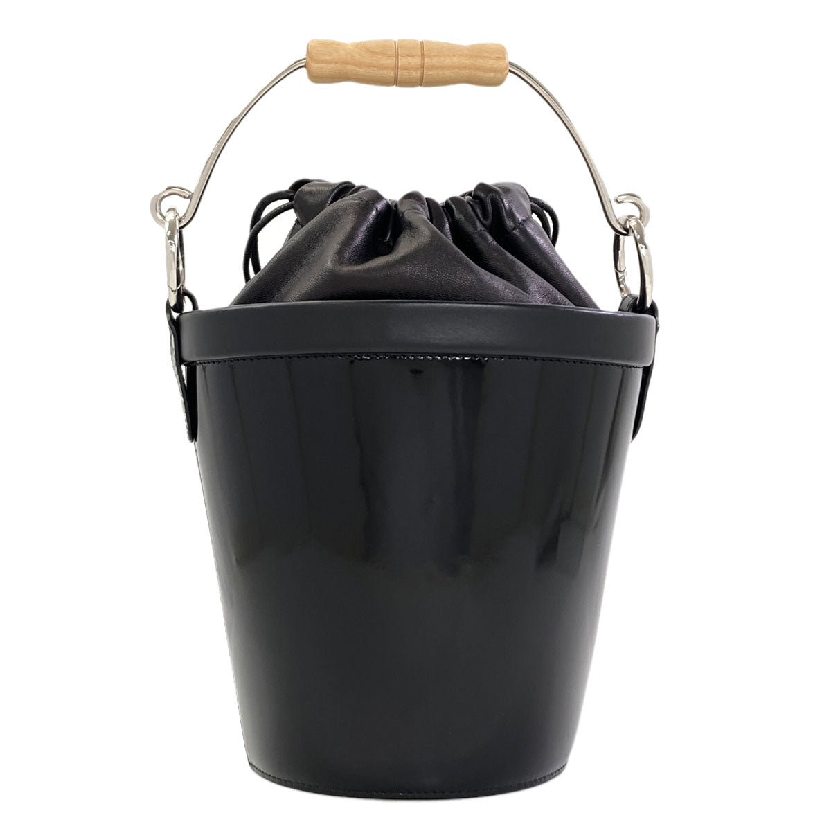 MaisonMargiela Fire Bucket Bag Handbag Enamel Ladies [Used]