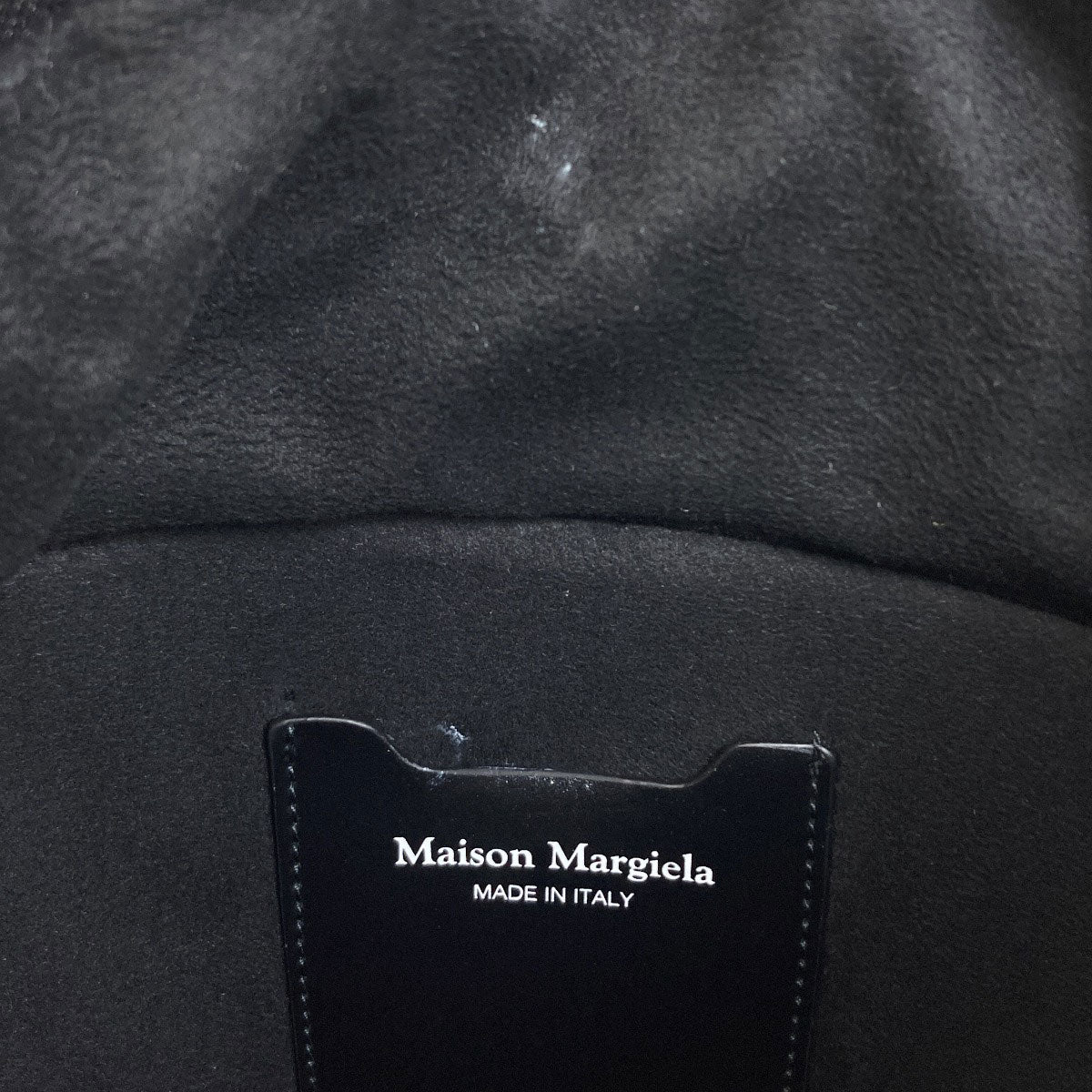 MaisonMargiela Fire Bucket Bag Handbag Enamel Ladies [Used]