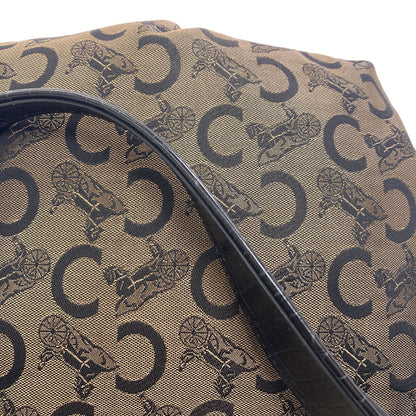 CELINE C Saluki Bitter Sweet Tote Bag Canvas Ladies [Used]