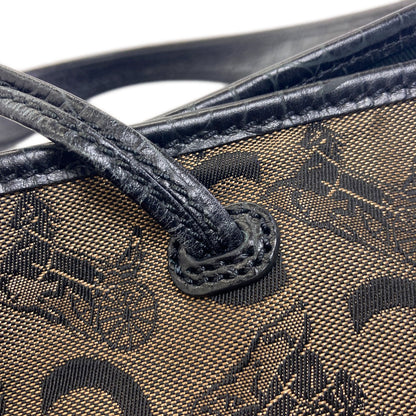 CELINE C Saluki Bitter Sweet Tote Bag Canvas Ladies [Used]