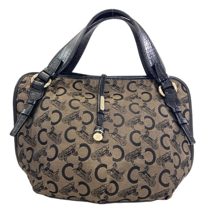 CELINE C Saluki Bitter Sweet Tote Bag Canvas Ladies [Used]