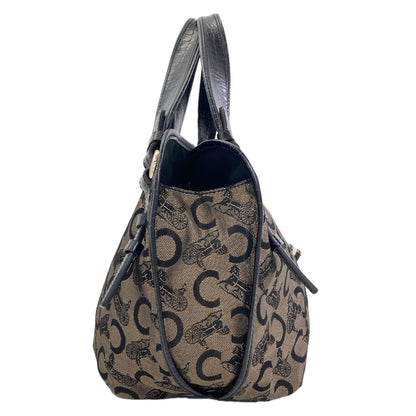 CELINE C Saluki Bitter Sweet Tote Bag Canvas Ladies [Used]