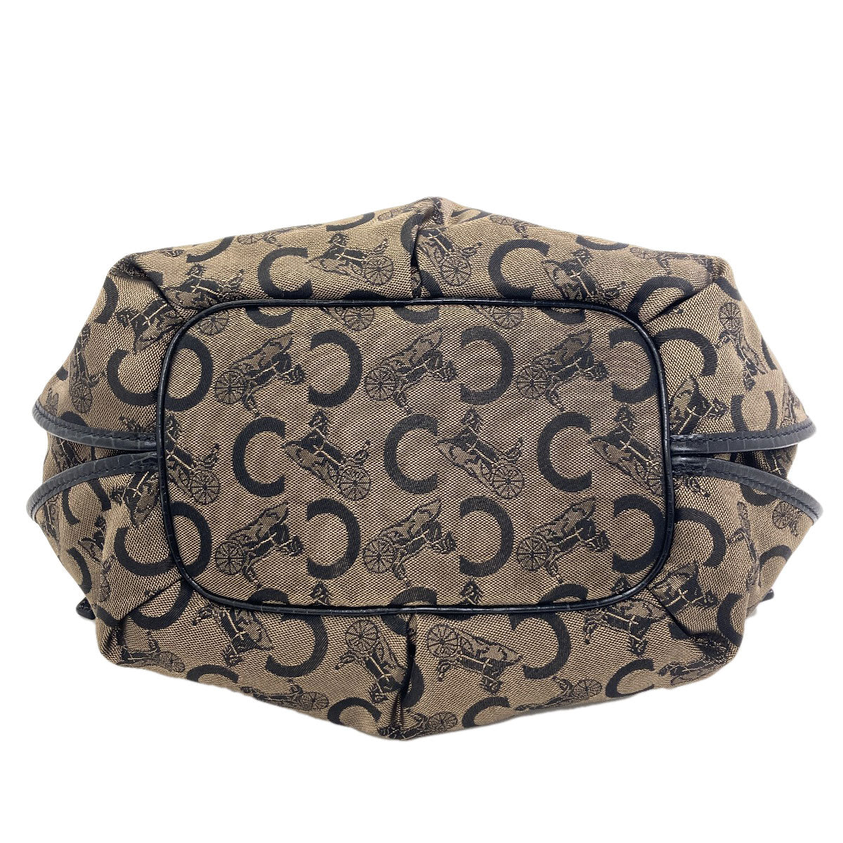 CELINE C Saluki Bitter Sweet Tote Bag Canvas Ladies [Used]