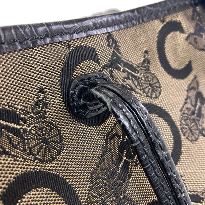 CELINE C Saluki Bitter Sweet Tote Bag Canvas Ladies [Used]