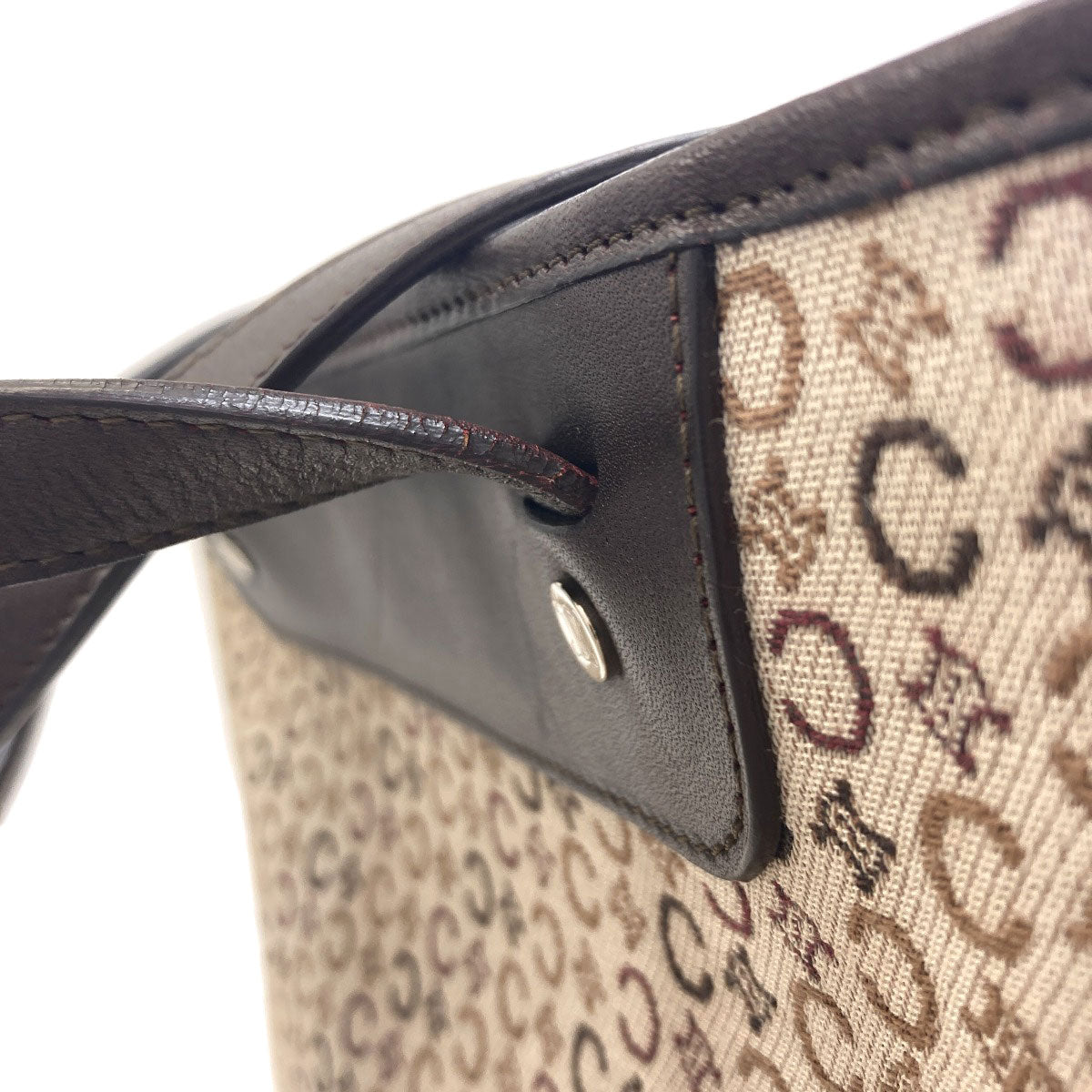 CELINE C Macadam Tote Bag Canvas Ladies [Used]