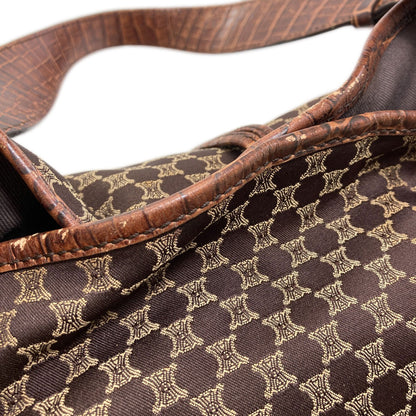 CELINE Macadam Bitter Sweet Tote Bag Canvas Ladies [Used]
