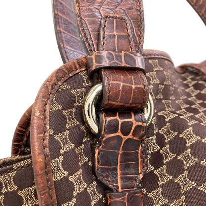 CELINE Macadam Bitter Sweet Tote Bag Canvas Ladies [Used]