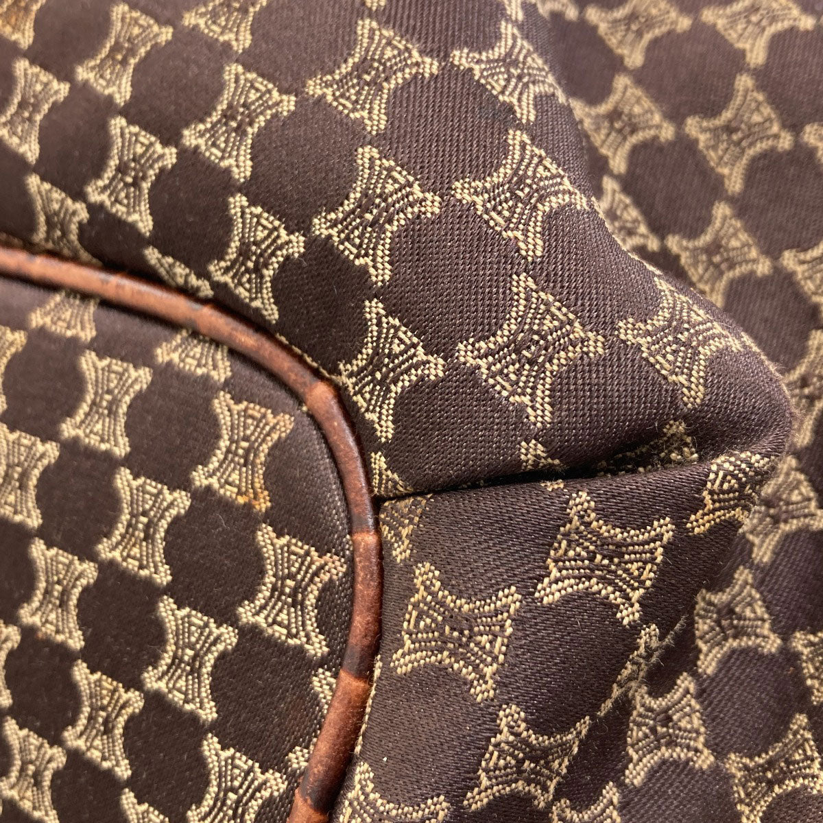 CELINE Macadam Bitter Sweet Tote Bag Canvas Ladies [Used]