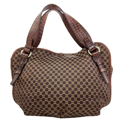 CELINE Macadam Bitter Sweet Tote Bag Canvas Ladies [Used]
