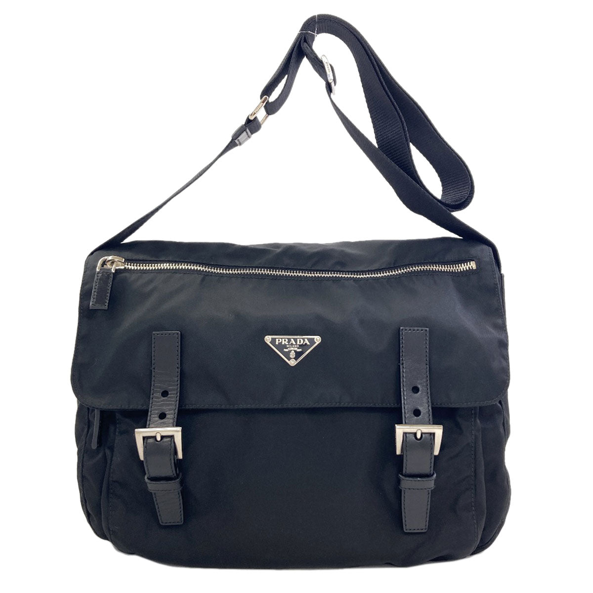 PRADA Logo Hardware Shoulder Bag Nylon Ladies [Used]
