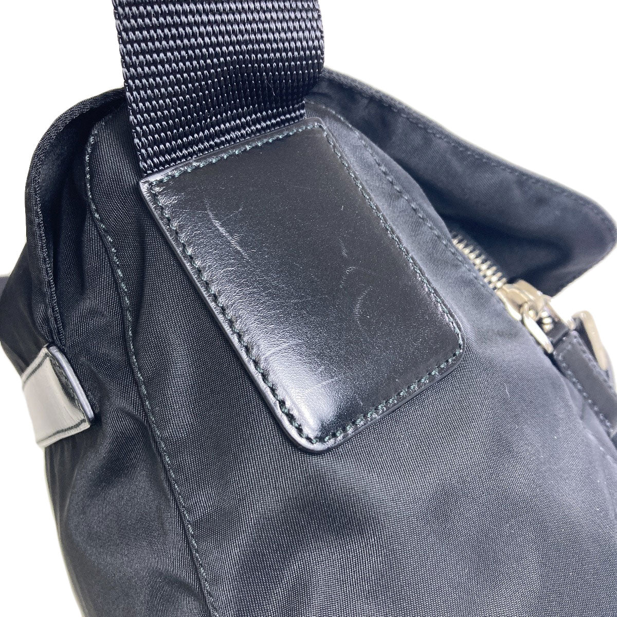 PRADA Logo Hardware Shoulder Bag Nylon Ladies [Used]
