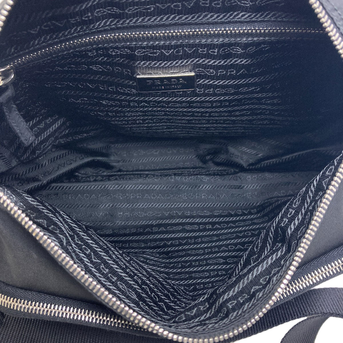 PRADA Logo Hardware Shoulder Bag Nylon Ladies [Used]