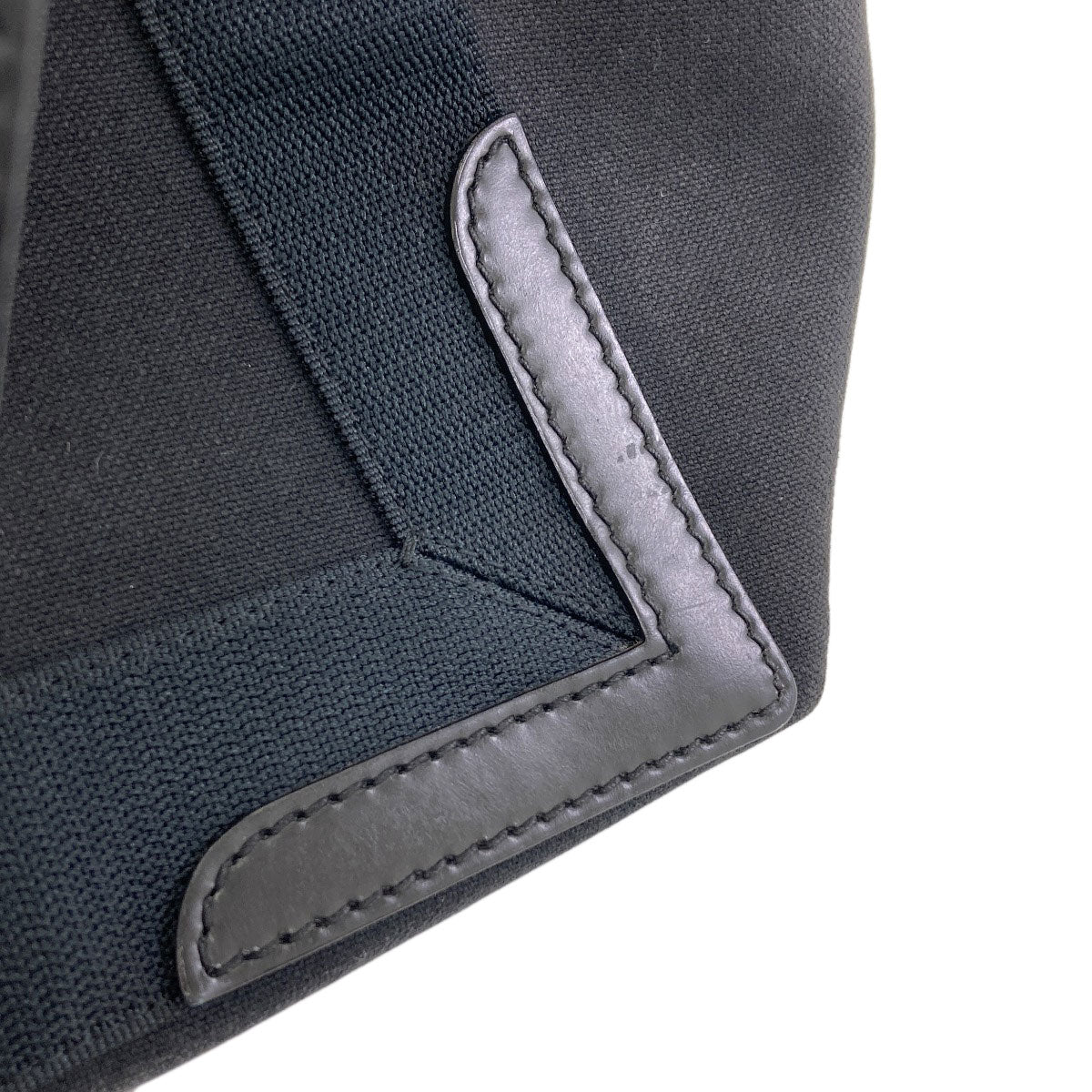 BALENCIAGA 339933 NAVY CABAS Handbag Canvas Ladies [Used]