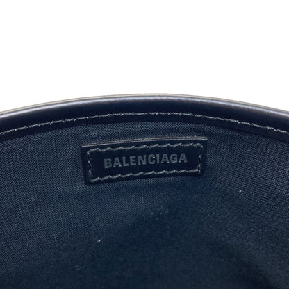 BALENCIAGA 339933 NAVY CABAS Handbag Canvas Ladies [Used]