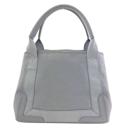 BALENCIAGA 339933 NAVY CABAS Tote Bag Canvas Ladies [Used]