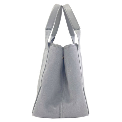 BALENCIAGA 339933 NAVY CABAS Tote Bag Canvas Ladies [Used]